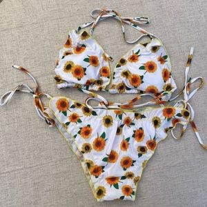 Sunflower Swimsuit 2 Pieces Large